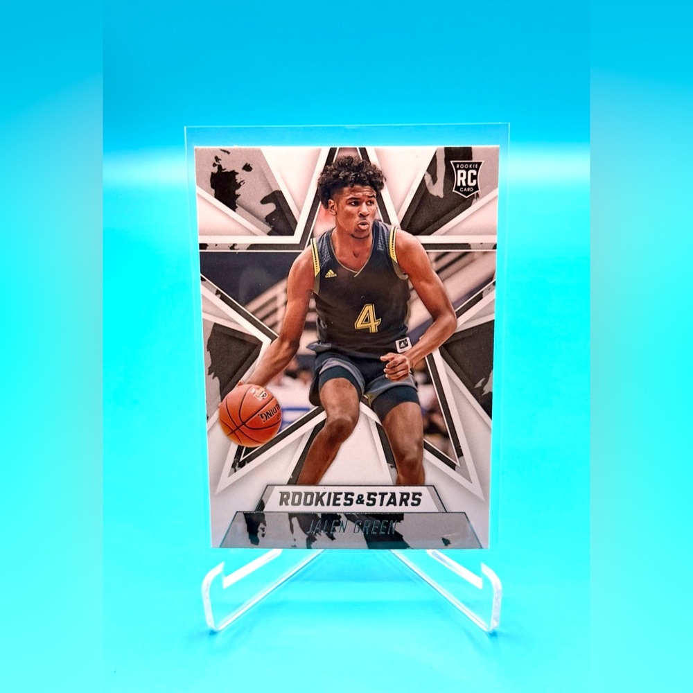 🔥JALEN GREEN LOT! 🔥Silver Diamante + Topps Insert + Rookie & Stars Rookie! 🤩 - Picture 9 of 11